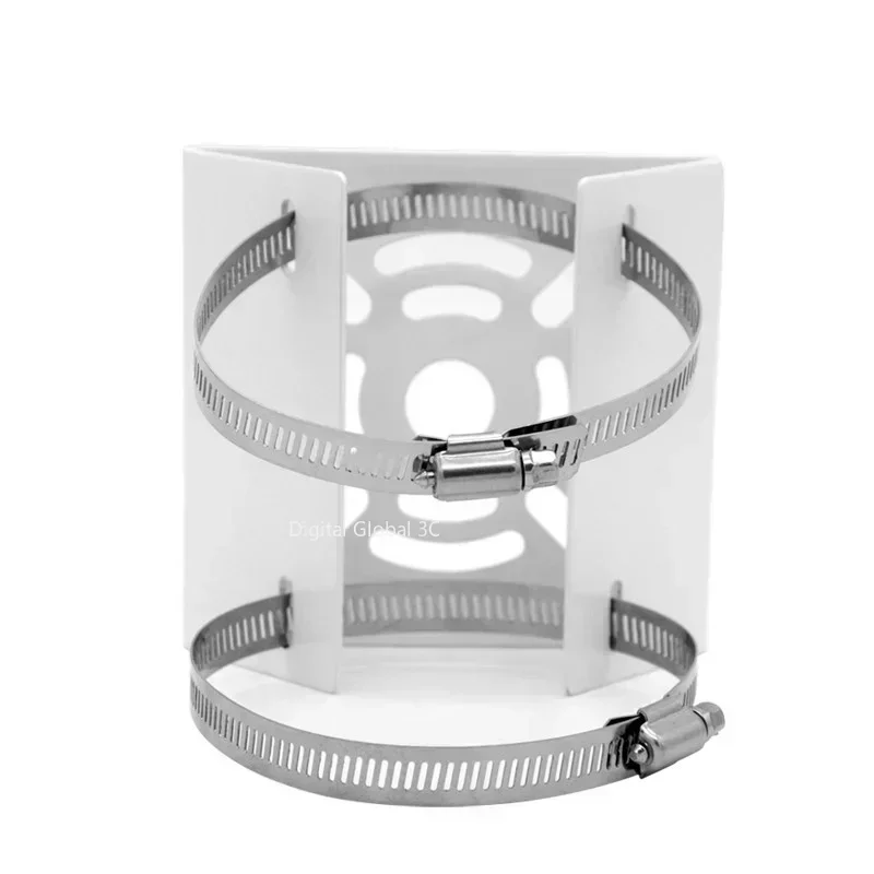 가로등 기둥 마운트 홀더, 소형 범용 조인트 기둥, 모니터링 브래킷, 캠코더 백 스탠드, 아이언 후프 플레이트