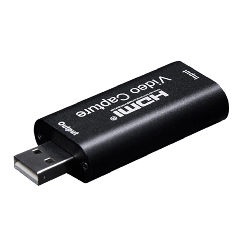 USB 2.0 비디오 캡처 카드, 4K HDMI 호환 비디오 그래버, 라이브 스트리밍 박스 녹화, PS4 XBOX 휴대폰 게임 DVD HD 카메라용