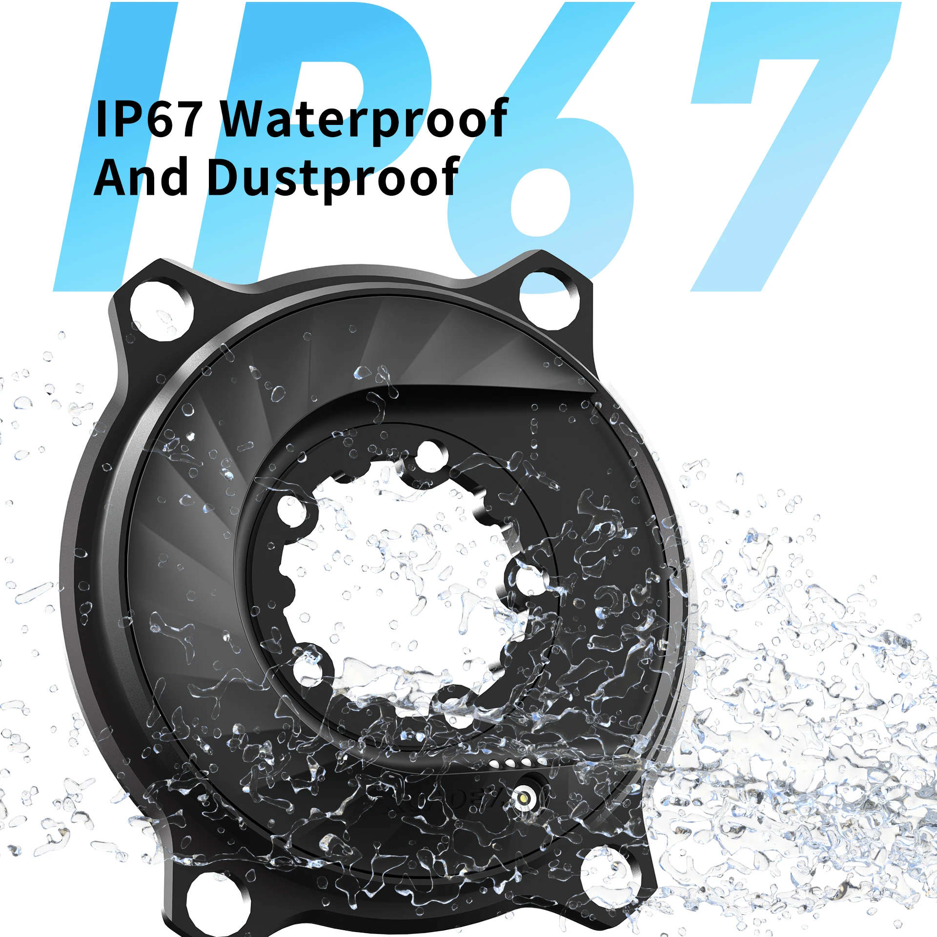 XCADEY XPOWER-S 로드 자전거 MTB 스파이더 파워미터, SRAM 로터 RaceFce 크랭크 체인 링, 104BCD 110BCD