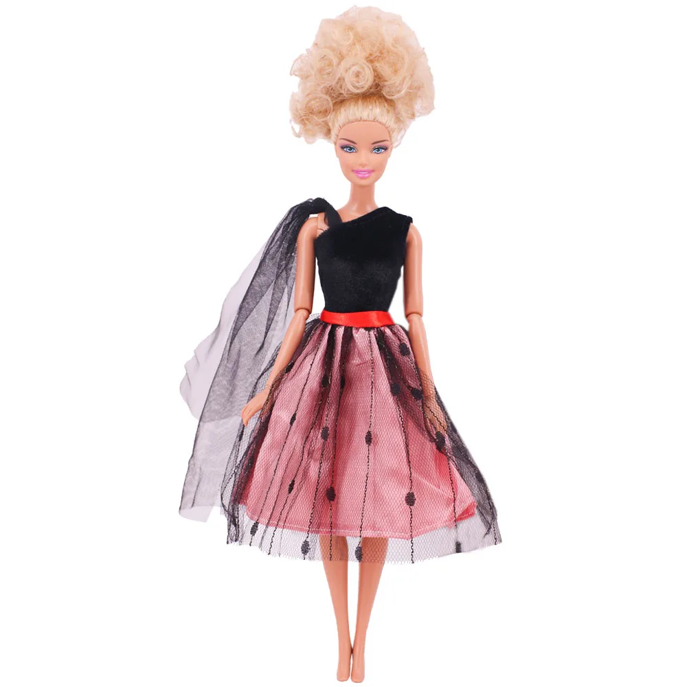 수제 바비 옷 웨딩 드레스 인형 옷, 11.5 인치 바비 1/6, BJD 인형의 집 액세서리, 공주 이브닝 드레스