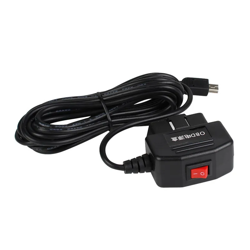 차량용 OBD 담배 어댑터, 미니 마이크로 5 핀 USB 포트, 출력 5V 3A, 라이터 파워 박스, 3.5m 스위치 케이블 포함, 대시 캠 충전용 title=차량용 OBD 담배 어댑터, 미니 마이크로 5 핀 USB 포트, 출력 5V 3A, 라이터 파워 박스, 3.5m 스위치 케이블 포함, 대시 캠 충전용 