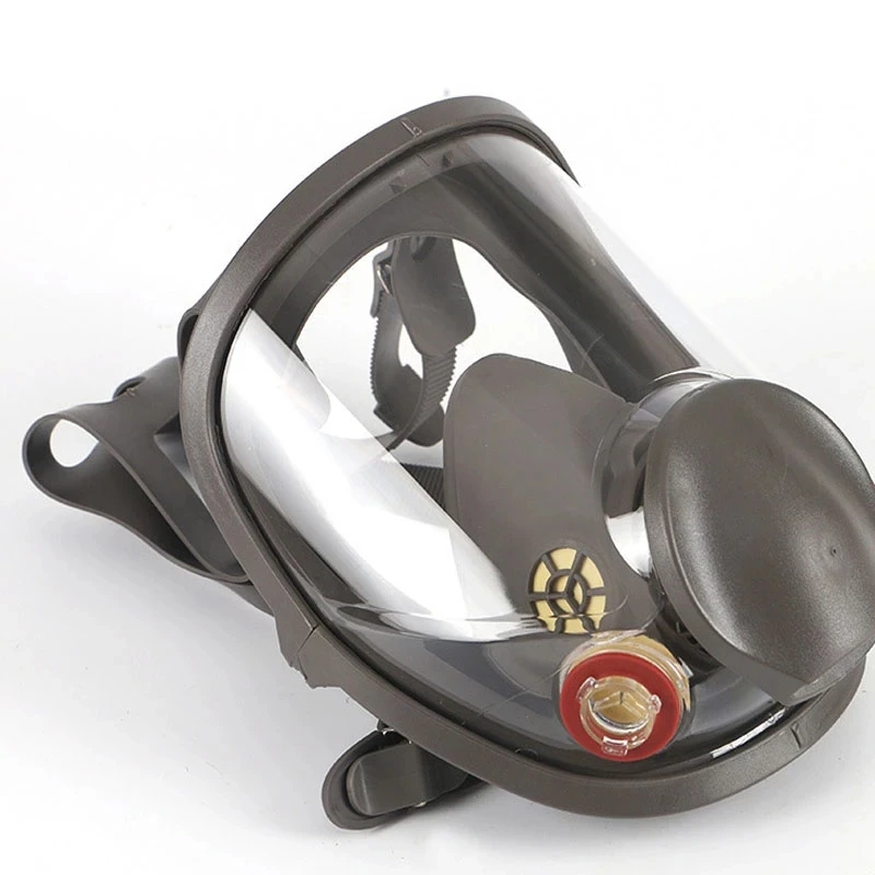 보호 3/15/17 In 1 안전 호흡기 가스 마스크 6800 와 동일 가스 마스크 페인팅 스프레이 풀 페이스 페이스 피스 호흡기