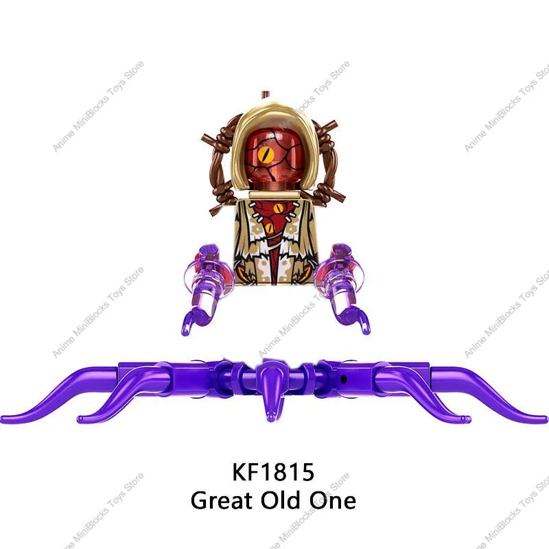 KF6173 할로윈 빌딩 블록 공포 잭 리퍼 정육점 제이슨 데스 레더 페이스 만화 미니 피규어, 액션 장난감 브릭 키즈