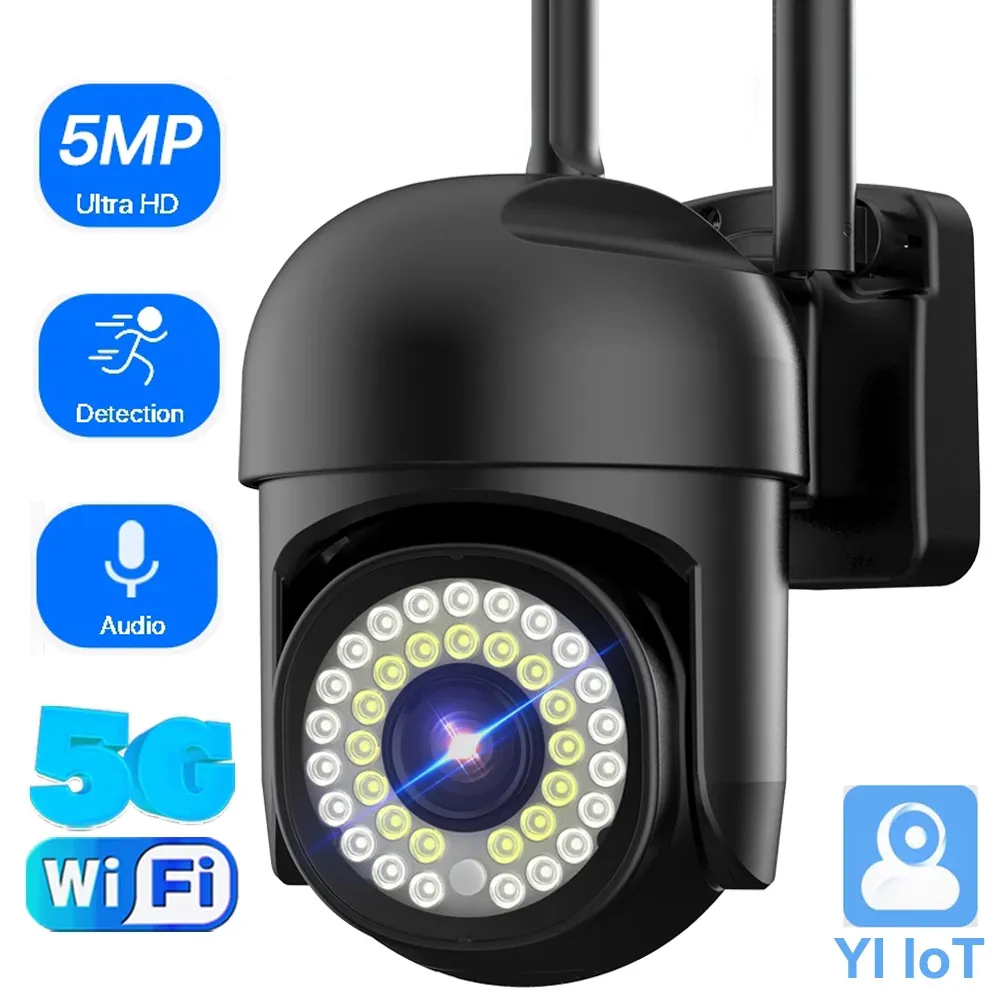 YI IoT 와이파이 IP 카메라, 2.4Ghz 5Ghz CCTV, 야외 보안 PTZ 카메라, 미니 스피드 돔 AI 추적, 컬러 야간 투시경, 홈 안전, 5MP title=YI IoT 와이파이 IP 카메라, 2.4Ghz 5Ghz CCTV, 야외 보안 PTZ 카메라, 미니 스피드 돔 AI 추적, 컬러 야간 투시경, 홈 안전, 5MP 