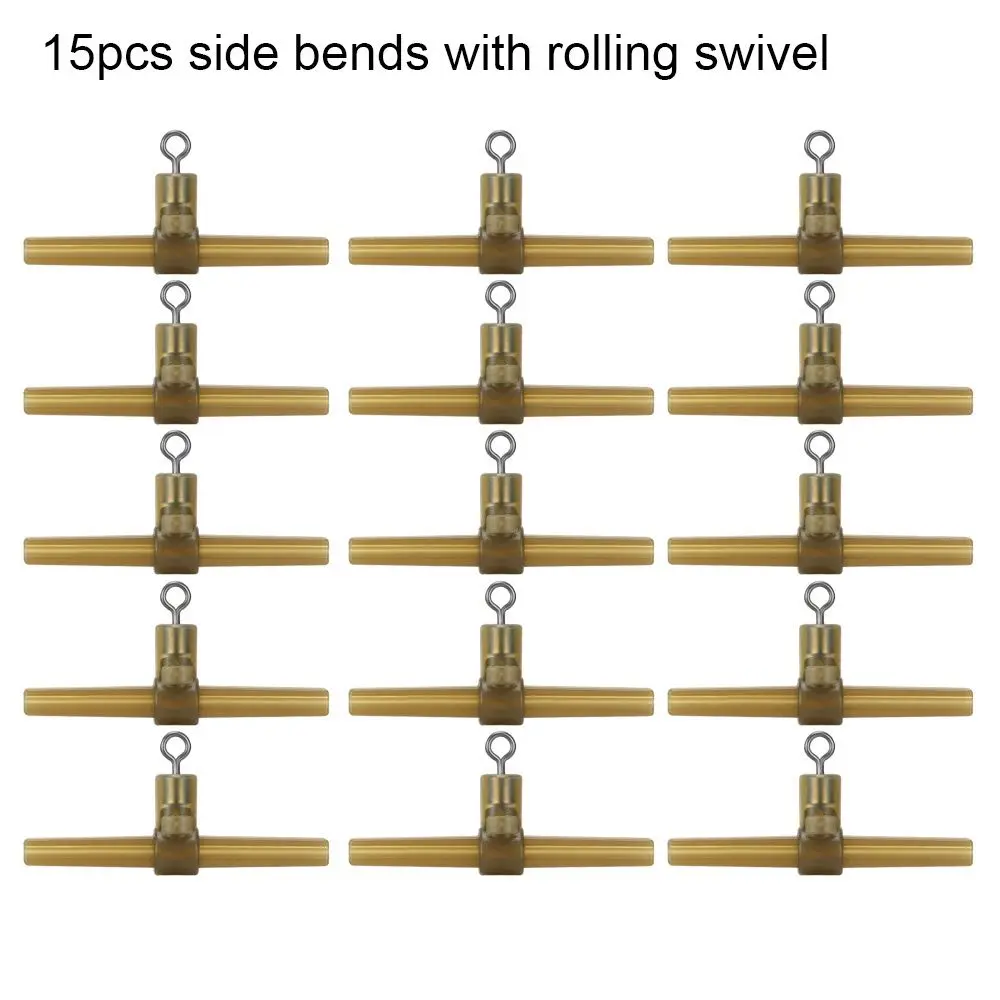 엉킴 방지 슬리브 사이드 벤드 회전 잉어 후크 링크 헬리콥터 잉어 장비, 물고기 태클 장비 잉어 낚시 액세서리