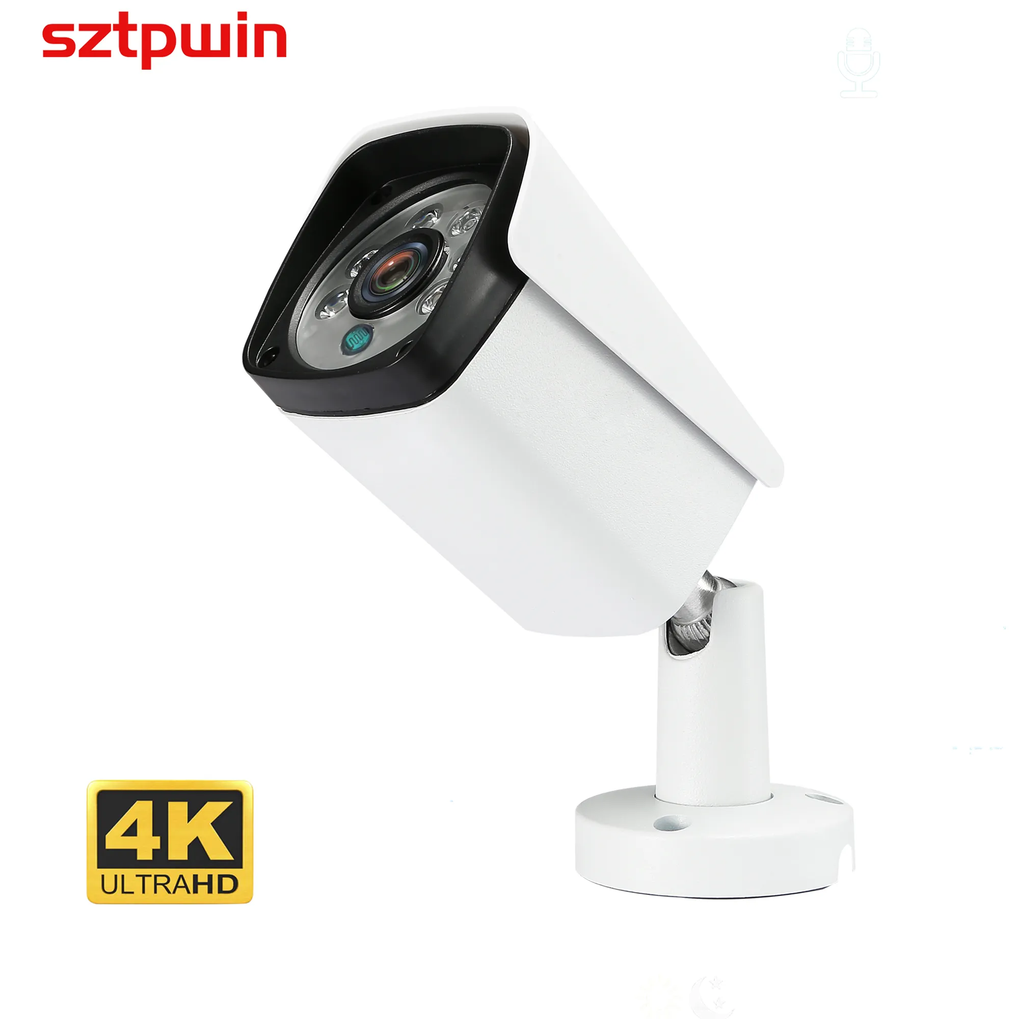 POE IP 카메라, ONVIF H.265 오디오 레코드 CCTV 얼굴 감지, 5MP4MP 방수, IP66 야외 가정 보안 비디오 감시, 8MP title=POE IP 카메라, ONVIF H.265 오디오 레코드 CCTV 얼굴 감지, 5MP4MP 방수, IP66 야외 가정 보안 비디오 감시, 8MP 