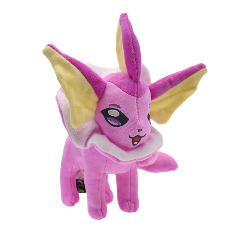 포켓몬 Eevee 봉제 인형 펜던트 완구 18-20cm, 귀여운 Umbreon Espeon Vaporeon Jolteon Sylveon Leafeon Flareon 애니메이션