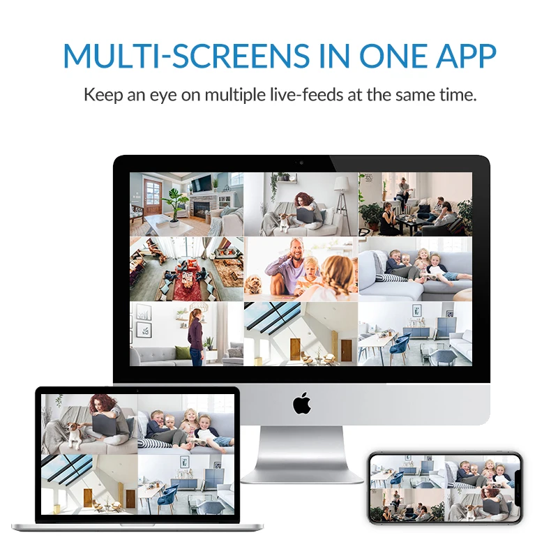 YI Dome U 보안 실내 캠 팬 및 틸트 IP 1080P, Wi-Fi 인간 및 애완 동물 AI 비디오 감시 음성 보조 호환성