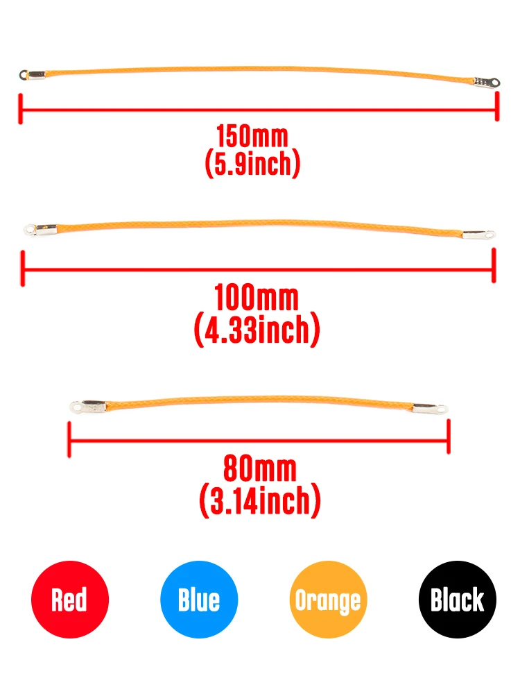 RC카 바디 클립 R 핀 로프, 1/10 1/8 크롤러 축 SCX10 Traxxas 타미야 RC4WD HSP HPI RC 모델 자동차, 50 개, 30 개