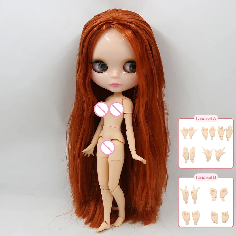 ICY DBS 스페셜 브라이스 인형 1/6 bjd 누드 조인트 바디, 매트 페이스, 광택 얼굴, 다채로운 머리, 여아 남아 장난감 선물