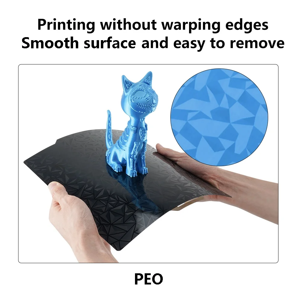 양면 PET PEI PEO 용수철 강판, 마그네틱 빌드 플레이트, 가열 베드, Ender 3 S1/S1 Pro/Creality K1/K1 Max, 235mm, 310mm