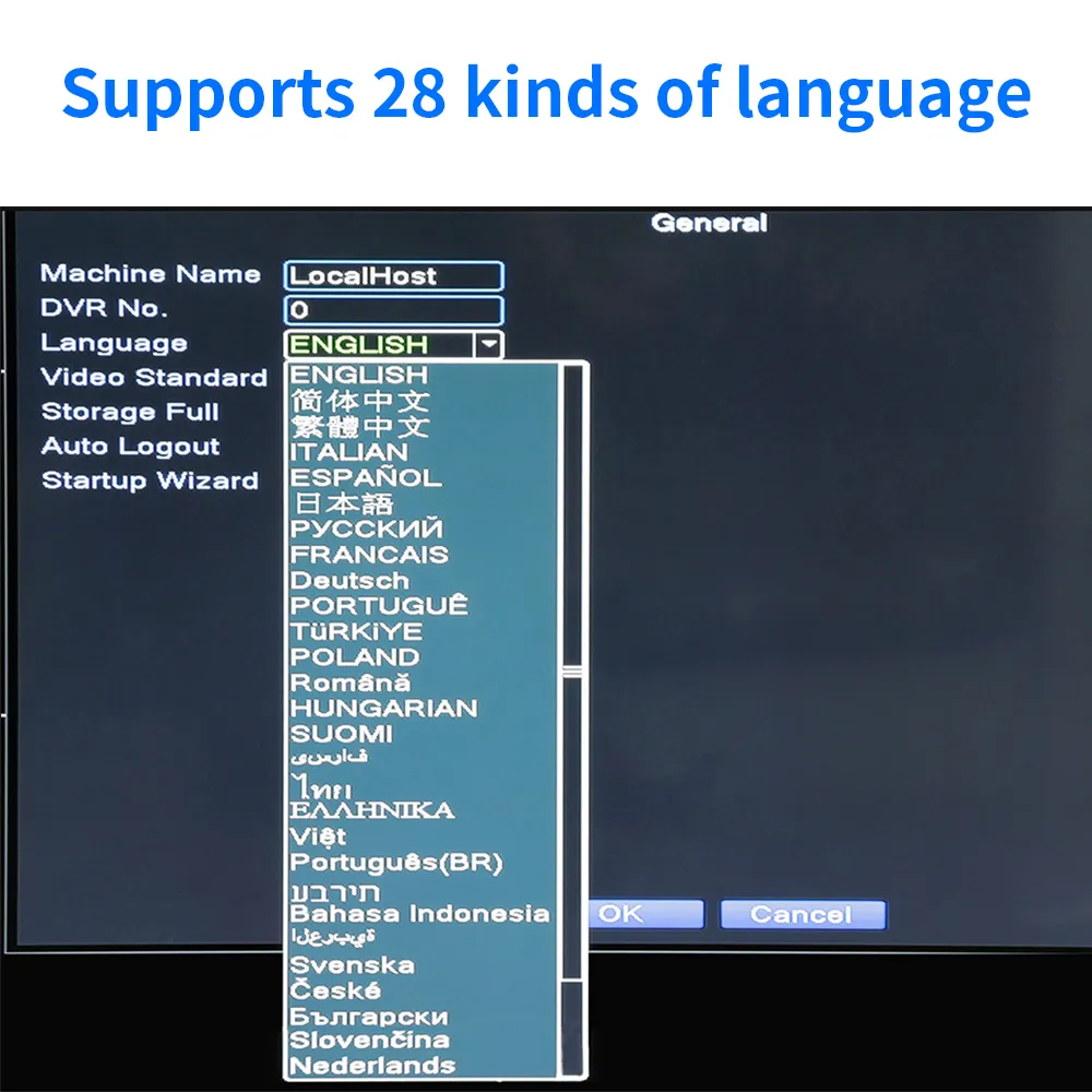 Hiseeu IP 보안 감시 카메라 얼굴 인식 CCTV 시스템, H.265 + 4CH 10CH 16CH POE NVR, 5MP 8MP 4K 오디오 비디오 레코더