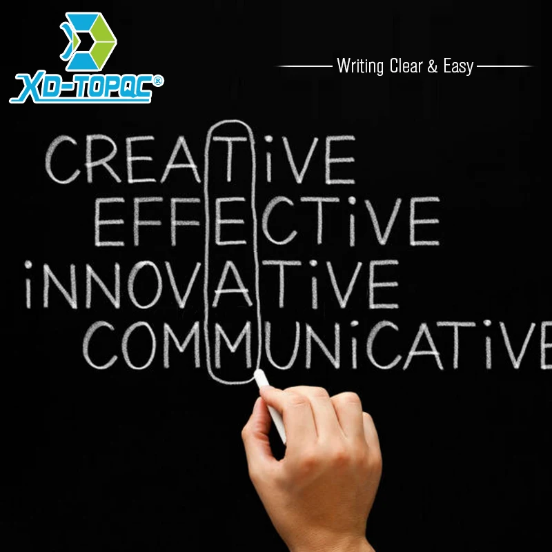 XinDi 학교 교육용 흰색 드로잉 초크, 고품질 문구 사무용품 마커, 흰색 티자스 CK03