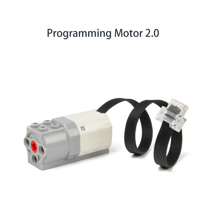 MOC 하이테크 부품 M XL L 모터 서보 전원 기능 모터 멀티 툴 PF 8293 8883 모델 빌딩 블록, LEGO 호환 가능