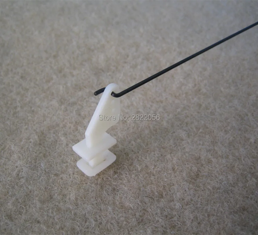 Z 타입 푸시 로드 스틸 와이어 푸시 풀 로드, RC 항공기 비행기 풀 푸시 연결 로드, D1.0, 1.2, 1.5mm, 10 개