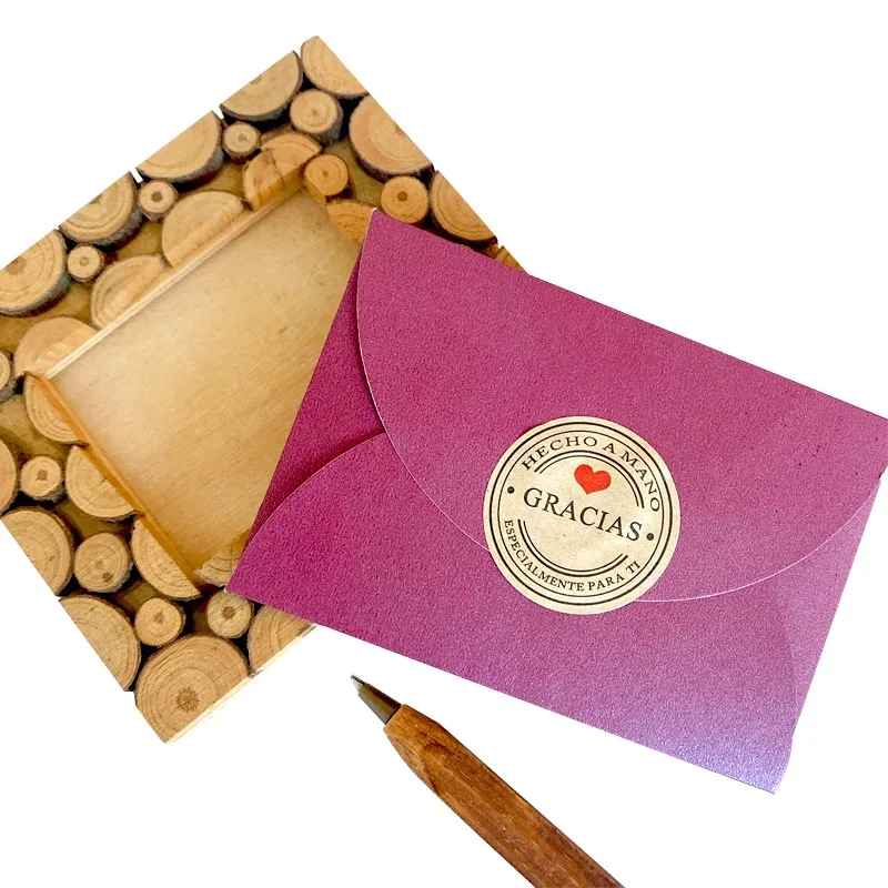 1 개/갑 대리석 스티커 라벨 크래프트 종이 스티커 DIY 수제 상자 가방 직경 35mm