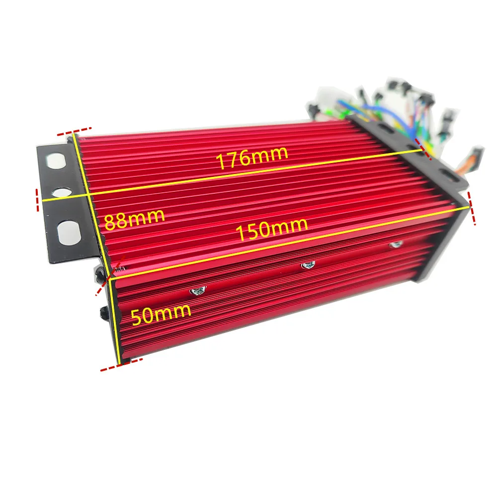 전기 스쿠터 전기 자전거용 지능형 듀얼 모드 브러시리스 컨트롤러 LCD 디스플레이, 36V, 48V, 60V, 800W, 1000W, 1500W, 26A, 30A, 33A