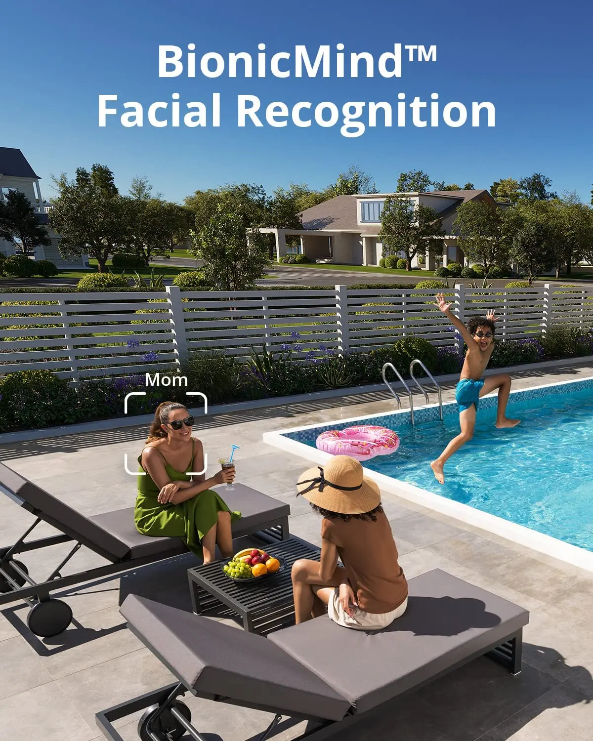 Eufy-보안 S330 eufyCam 3 태양 전지 패널, 야외 무선 4K 카메라, Forever Power 얼굴 인식 AI