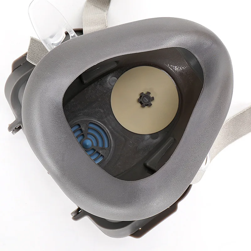 새로운 반 얼굴 먼지 마스크 호흡기 방진 작업 안전 마스크, 면 필터 DIY 집 깨끗한 목수 빌더 연마