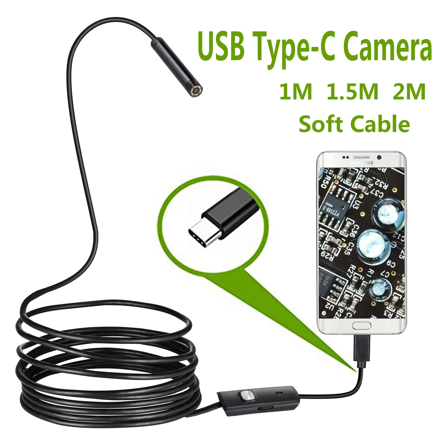 USB 스네이크 검사 카메라, IP67 방수 USB C 타입 보스코프, 스코프 카메라, 삼성 갤럭시 S9 S8 구글 픽셀 넥서스 6p title=USB 스네이크 검사 카메라, IP67 방수 USB C 타입 보스코프, 스코프 카메라, 삼성 갤럭시 S9 S8 구글 픽셀 넥서스 6p 