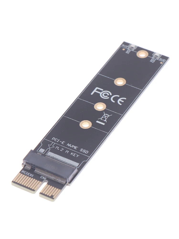PCIE-M2 어댑터, NVMe SSD M2 PCIE X1 Raiser PCI-E PCI Express M 키 커넥터, M.2 SSD 풀 스피드 지원, 1 개