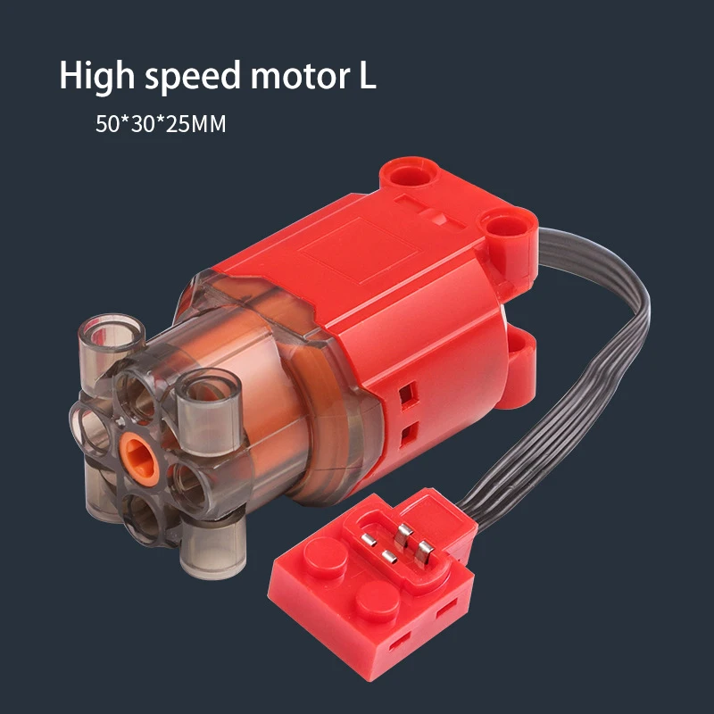 MOC 하이테크 부품 M XL L 모터 서보 전원 기능 모터 멀티 툴 PF 8293 8883 모델 빌딩 블록, LEGO 호환 가능