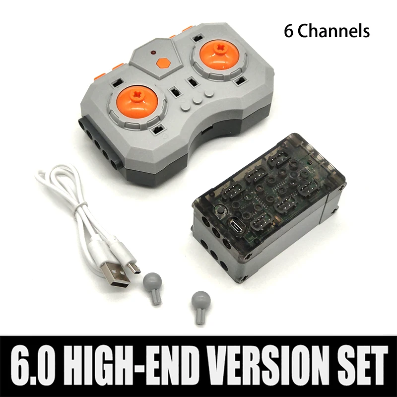 MOC 하이테크 부품 M XL L 모터 서보 전원 기능 모터 멀티 툴 PF 8293 8883 모델 빌딩 블록, LEGO 호환 가능