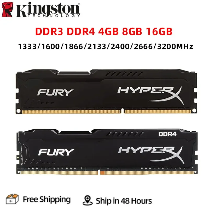 HyperX Fury DDR3 DDR4 RAM, DIMM PC3-12800 PC4-25600, 4GB, 8GB, 16GB, 1333MHZ, 1600MHZ, 1866MHZ, 2400MHZ, 2666MHz, 3200MHz title=HyperX Fury DDR3 DDR4 RAM, DIMM PC3-12800 PC4-25600, 4GB, 8GB, 16GB, 1333MHZ, 1600MHZ, 1866MHZ, 2400MHZ, 2666MHz, 3200MHz 