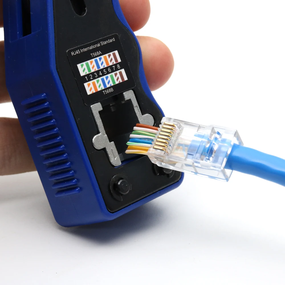 YPAY rj45 크림퍼 네트워크 도구 펜치 cat5 cat6 8p rg rj 45 이더넷 케이블 스트리퍼 와이어 프레스 클램프 집게 클립 rg45 랜