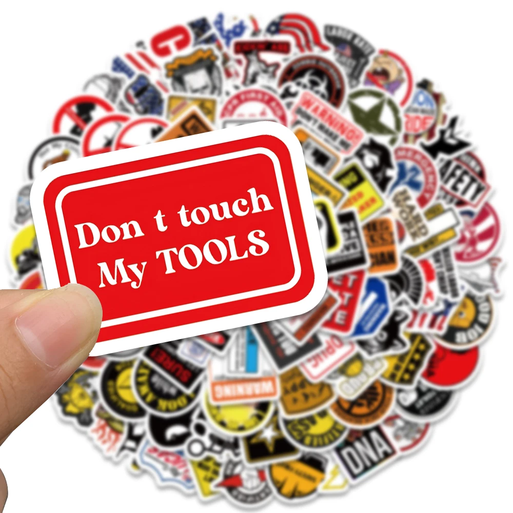 재밌는 하드 모자 브랜드 사인 멋진 스티커, 건설 노동자 헬멧 오토바이 자동차 도구, 노트북 자전거 선물 스티커, 98 개