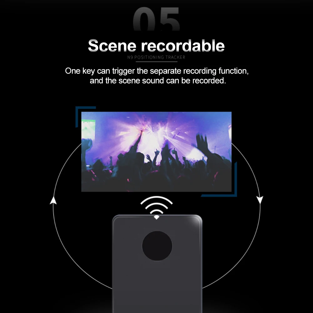 N9 무선 GSM 청취 오디오 버깅 감시 음성 감지 자동차 GPS 트래커, 실시간 청취 오디오 도청 태핑 장치
