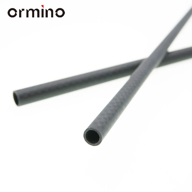 Ormino 드론용 탄소 섬유 튜브 DIY 쿼드콥터 프레임 암 랜딩 기어, RC 드론 키트, DIY, 6mm, 8mm, 10mm, 12mm, 14mm, 15mm, 16mm