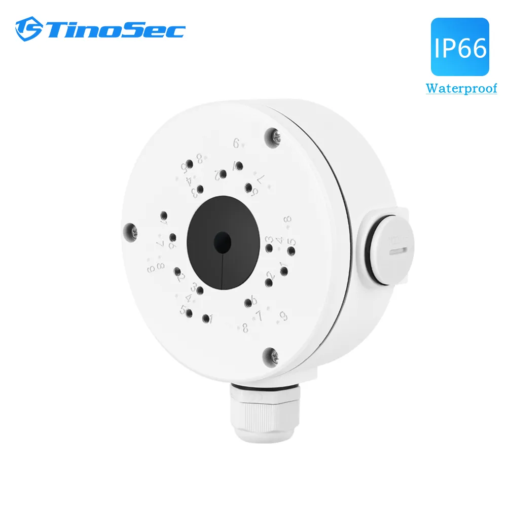 TinoSec 카메라 정션 박스, IP66 방수 CCTV IP 카메라 스탠드, 감시 카메라용 홈 보안 카메라 홀더 브래킷 title=TinoSec 카메라 정션 박스, IP66 방수 CCTV IP 카메라 스탠드, 감시 카메라용 홈 보안 카메라 홀더 브래킷 