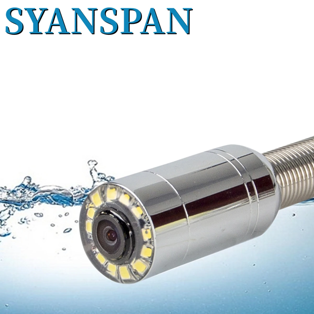 SYANSPAN 하수관 검사 카메라 헤드, 산업용 내시경 카메라 부품 교체, 스키드 없음, 23mm, 17mm title=SYANSPAN 하수관 검사 카메라 헤드, 산업용 내시경 카메라 부품 교체, 스키드 없음, 23mm, 17mm 