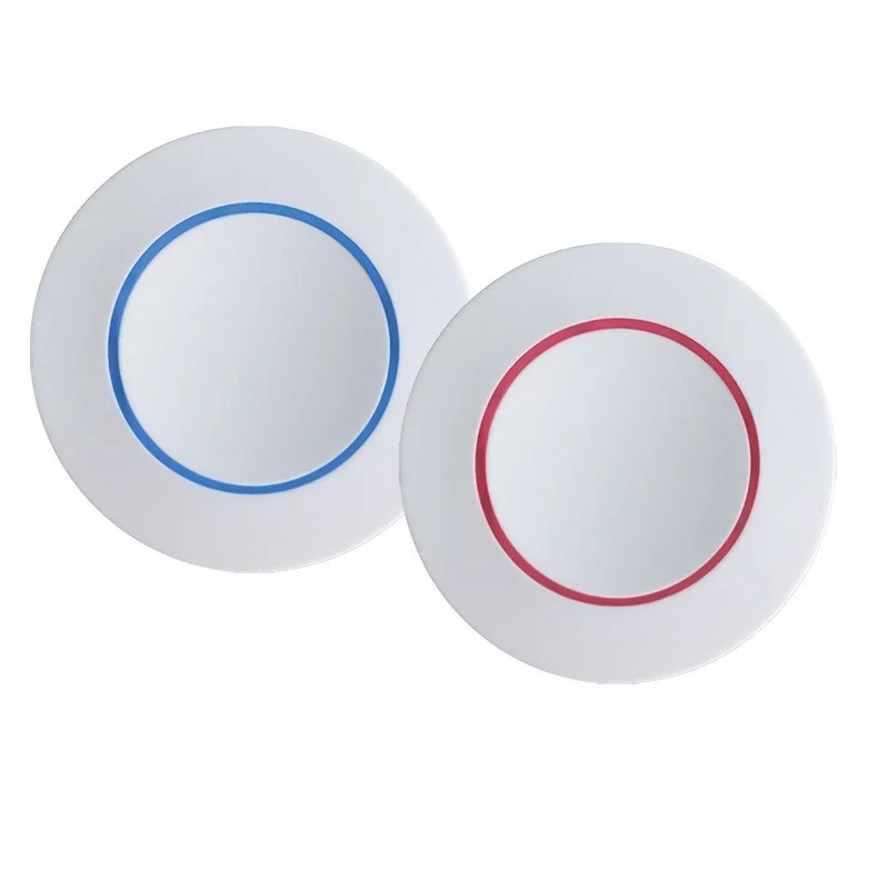 무선 원격 제어 1 버튼 라운드 원격 제어 스위치, EV1527 칩 학습 유형, 자유롭게 붙여넣기, 3V 433Mhz