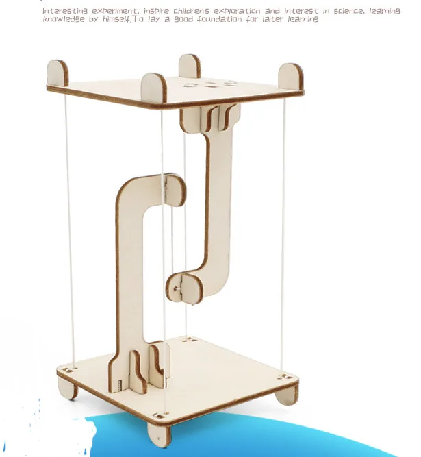 줄기 장난감 과학 Tecnología DIY 반 중력 Tensegrity 구조 플로팅 테이블 모델 장난감 물리 교육 보조 아이 아이 선물