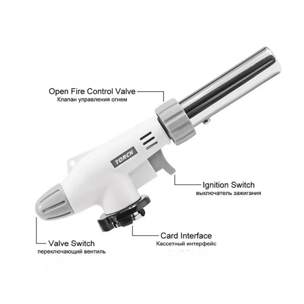 자동 점화 부탄 가스 용접 버너, 가열 용접 가스 버너, 화염 가스 토치 블로우, 바베큐 캠핑 요리용