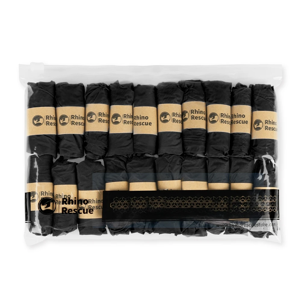 Rhino Rescue 장갑, 파우더 프리, 라텍스 프리, 고무 프리, 일회용 비살균 보호 장갑