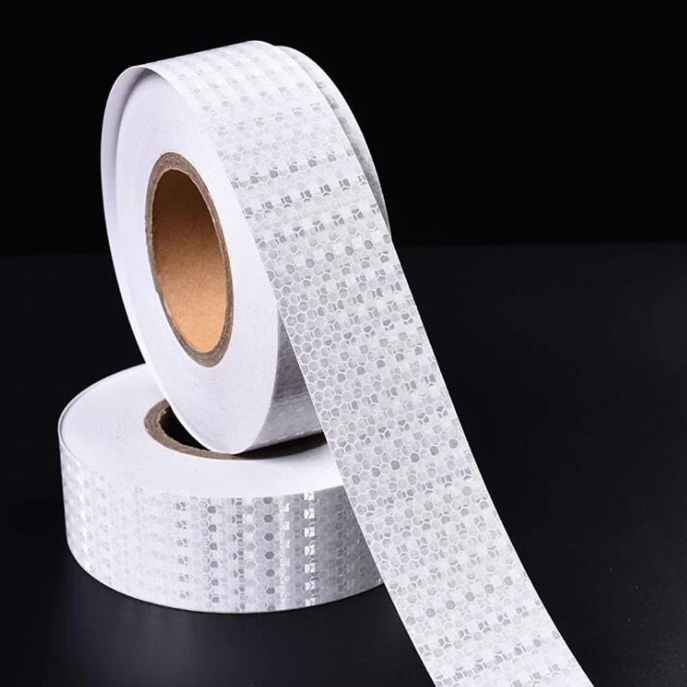 자동차 오토바이 자전거용 접착 반사 테이프, 안전 경고 사인, 경고 장식