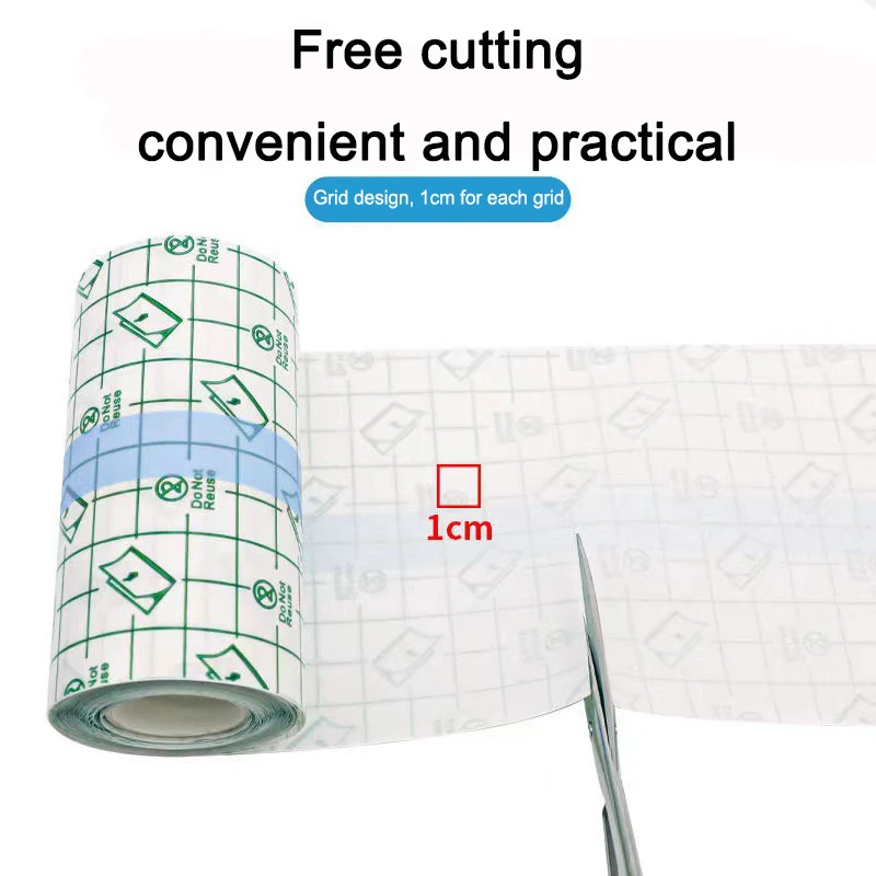 방수 문신 필름 애프터케어 보호 피부 치유 붕대, PU 테이프, 의료용 상처 드레싱, 의료용 접착 테이프