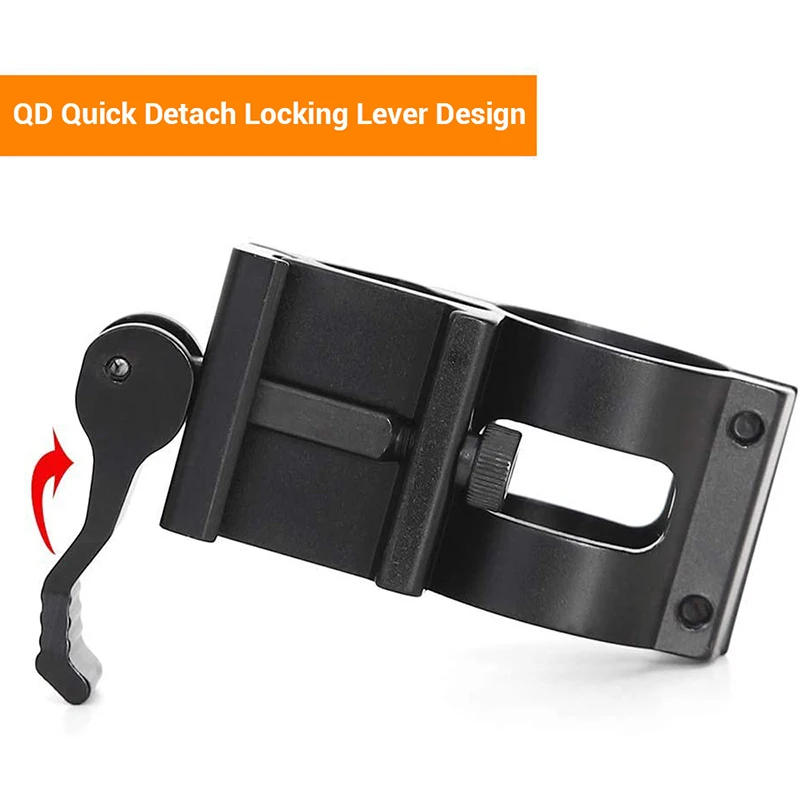 오프셋 피카티니 손전등 마운트, 퀵 릴리스, 45 도 피카티니 레일 링 마운트, 무기 라이트 마운트, 레이저 사이트 마운트, Mlok, 1 인치