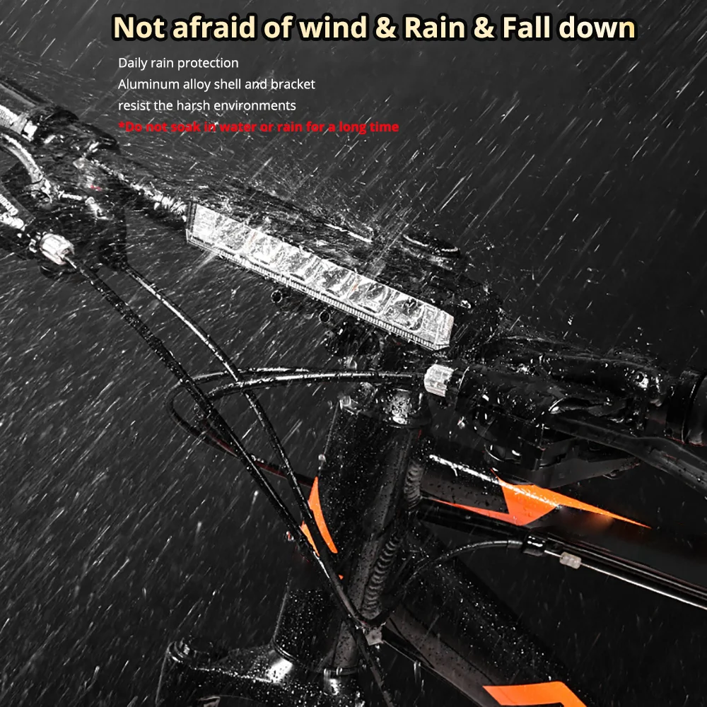 TRLIFE 자전거 전조등, 10000LM, 방수 자전거 라이트, 8000mah 5 * P90 손전등, USB 충전, MTB 로드 사이클링 램프 액세서리