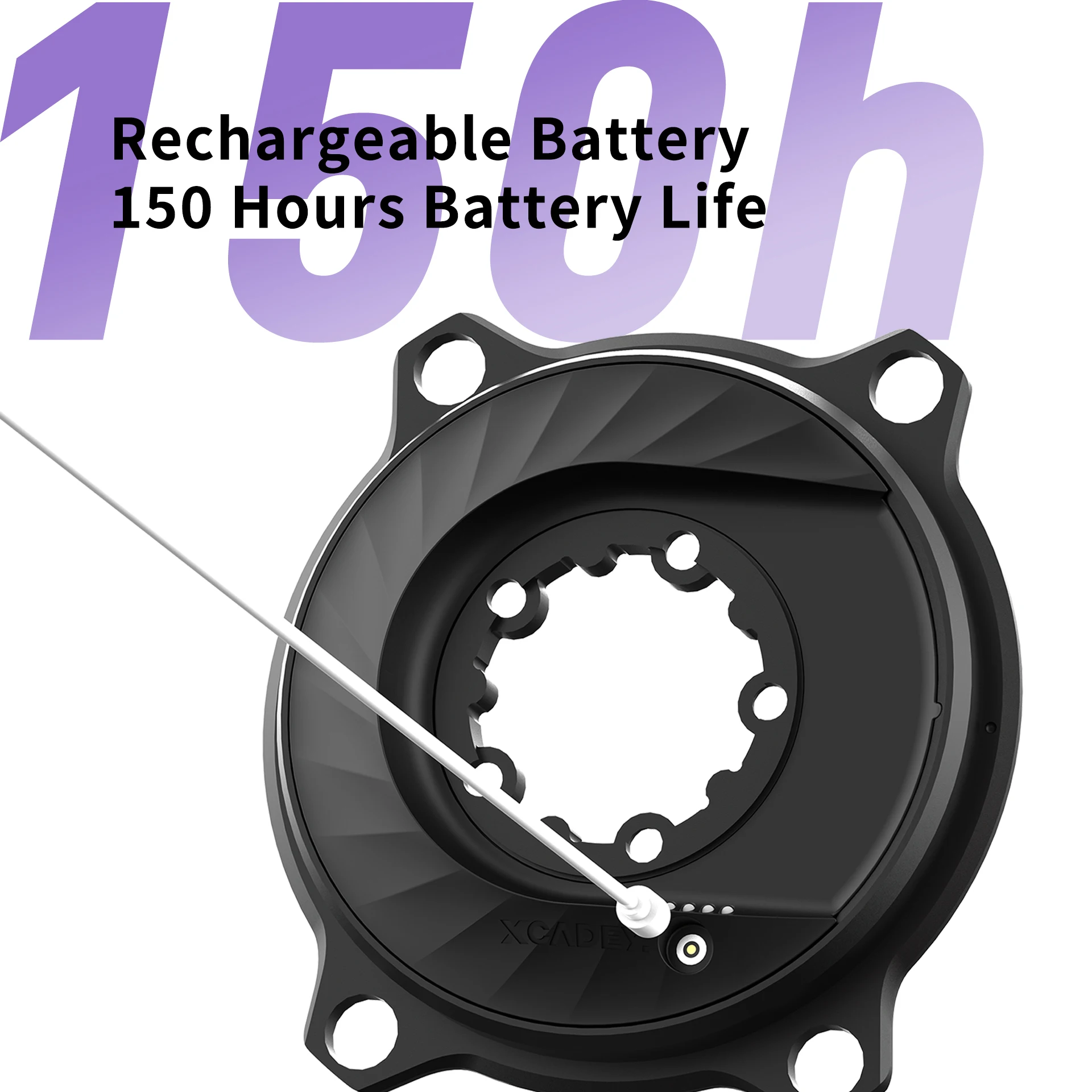 XCADEY XPOWER-S 로드 자전거 MTB 스파이더 파워미터, SRAM 로터 RaceFce 크랭크 체인 링, 104BCD 110BCD