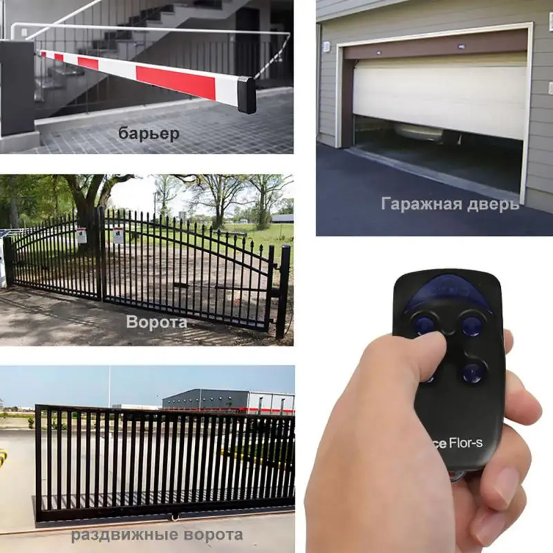 Nice Flo 리모컨 송신기 Apricancello Flor-S Flo2R Inti 433.92Mhz 게이트 리모컨