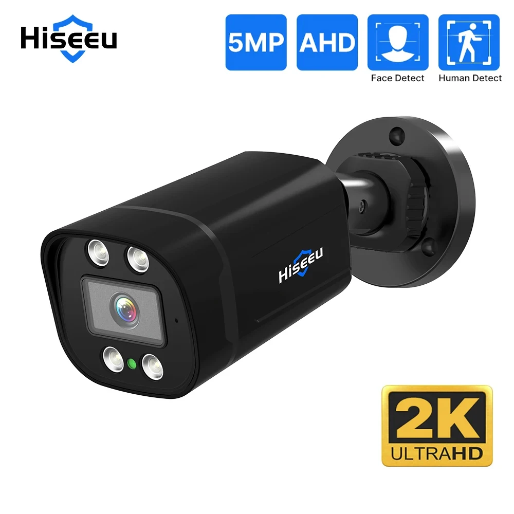 Hiseeu-5mp AHD 총알 CCTV 카메라, Outoor 거리 보안 방수 얼굴 감지 H.265 1080P 비디오 CCTV 측량 카메라 XMeye title=Hiseeu-5mp AHD 총알 CCTV 카메라, Outoor 거리 보안 방수 얼굴 감지 H.265 1080P 비디오 CCTV 측량 카메라 XMeye 