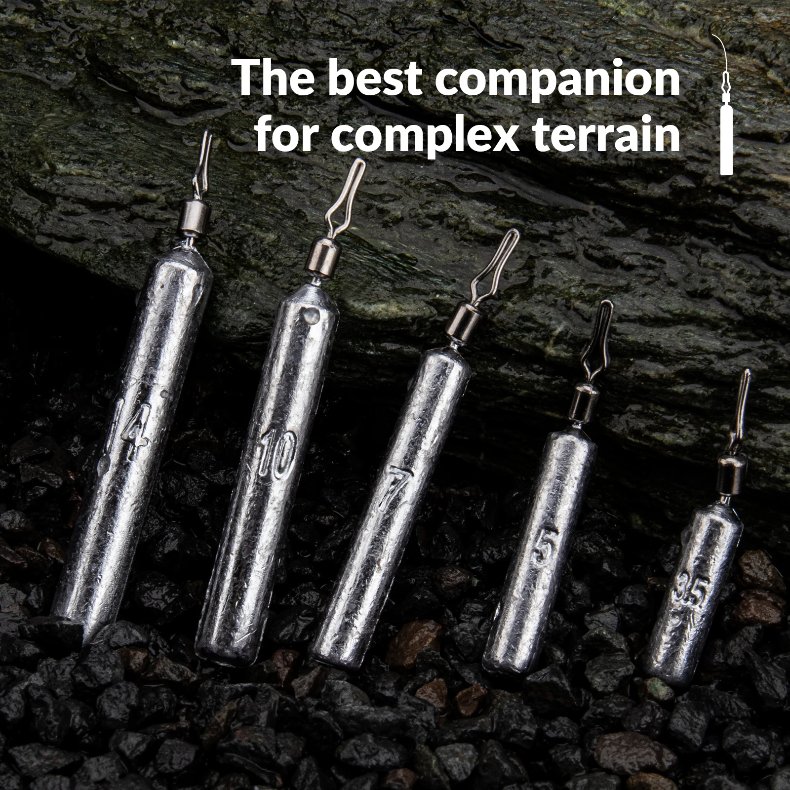 드롭 샷 낚시 싱커, 잉어 낚시 미끼 싱커, 무게추 낚시 태클 액세서리, 3.5g, 5g, 7g, 10g, 14g, 20g, 로트당 10 개 봉돌 싱커 묶음추