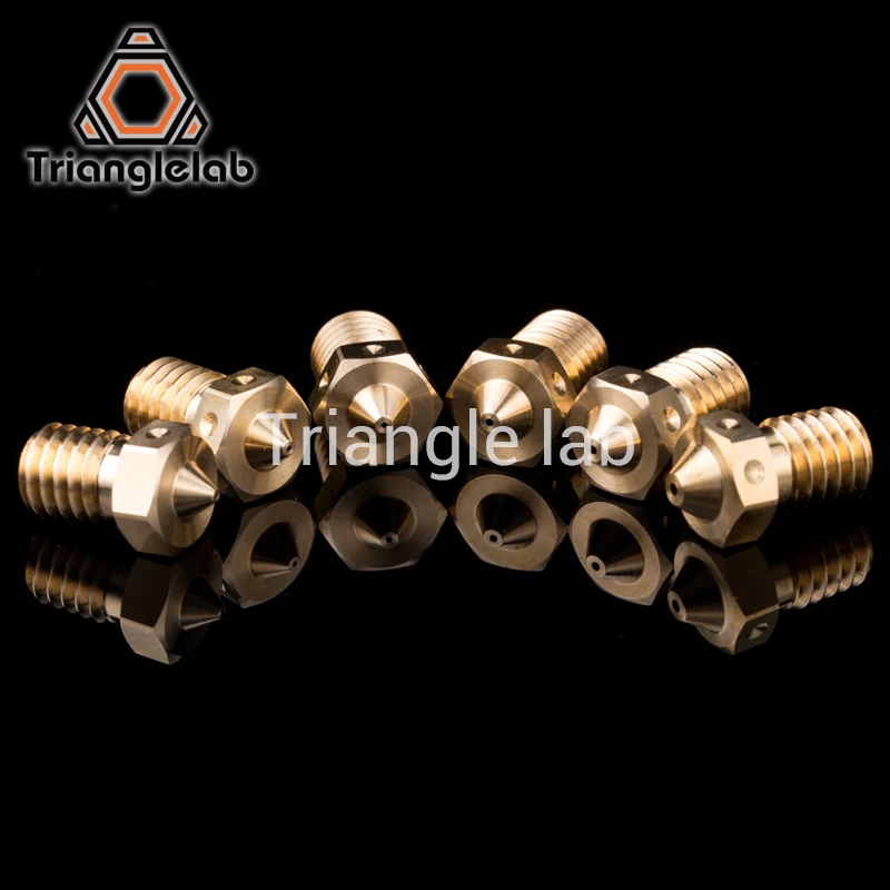 Trianglelab BRASS V6 깍지, 3D 프린터 핫엔드, TD6 DDE CHC 키트 v6 핫엔드 압출기 프루사 i3 mk3 용 3D 프린터 깍지