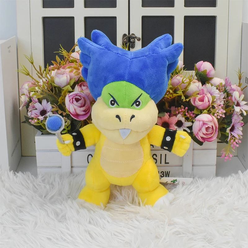 마리오 브라더스 루이지 보우저 JR, 24 가지 스타일 공주 복숭아 모자 동키 콩 로이 봉제 장난감, 모튼 토아데, 루드비그 카피 봉제 인형