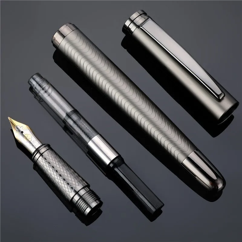 고급 잉크 펜촉 만년필 선물 상자, 비즈니스 필기 서명 서예 펜, 사무실 문구 용품 03924, 1PC