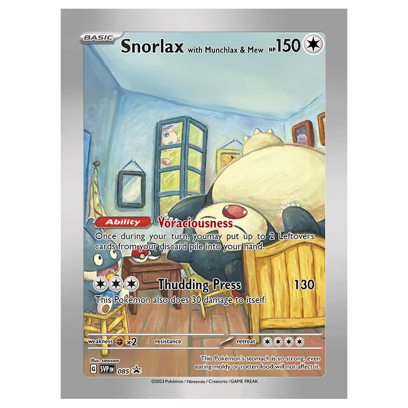 DIY 자체 제작 포켓몬 반 고흐 박물관 Ptcg 컬렉션 카드, 피카츄 리자몽 뮤츠 클래식 싱글 카드 게임 컬렉션 카드